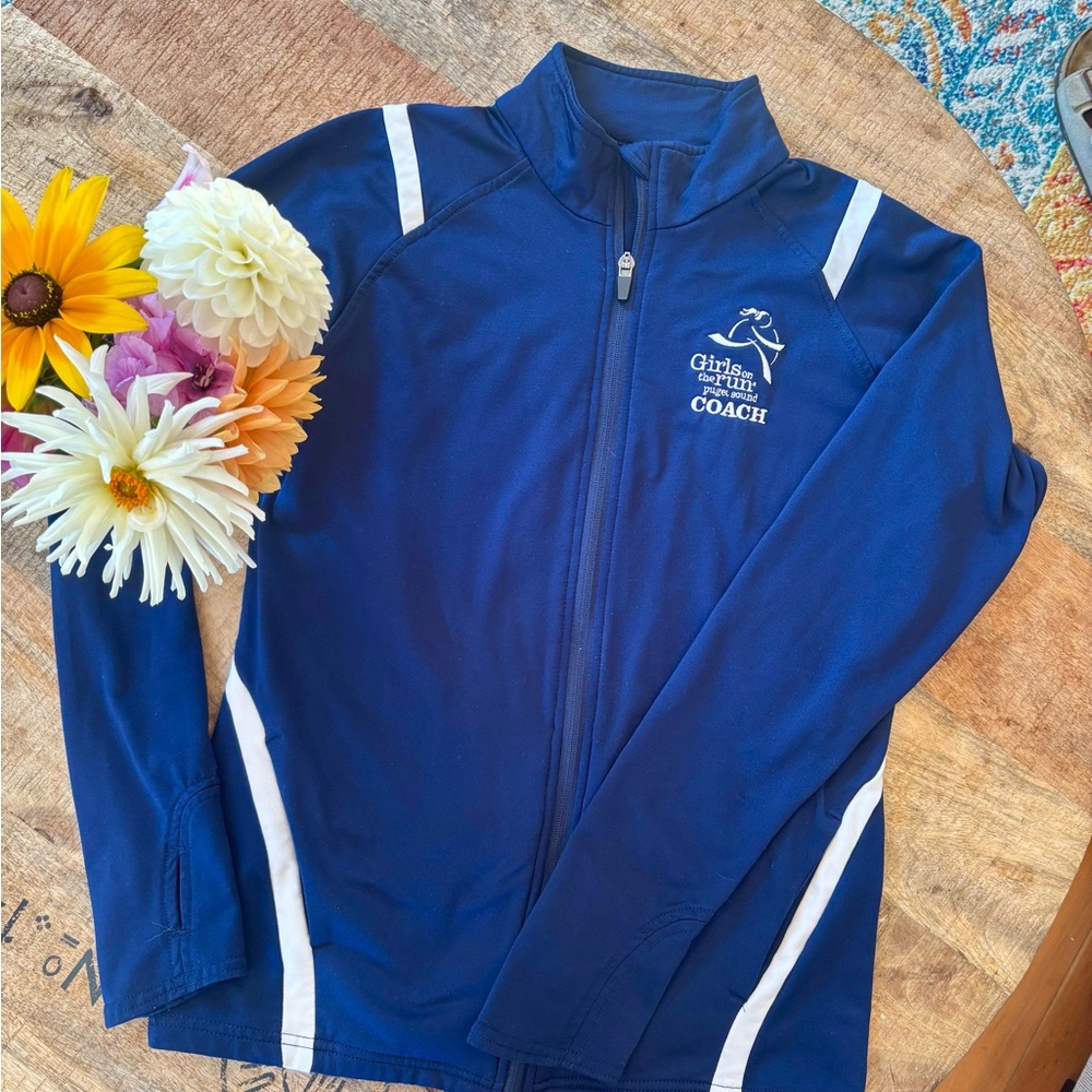 Girls on the Run Coach full-zip track jacket 🏃‍♀️ Puget Sound